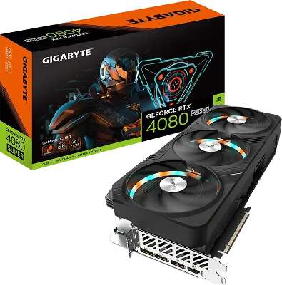 Видеокарта GIGABYTE NVIDIA nVidia GeForce RTX 4080 Super GAMING OC 16Gb DDR6X PCI-E HDMI, 3DP