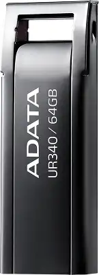 Флеш Диск A-Data 64Gb UR340 AROY-UR340-64GBK USB3.2 черный