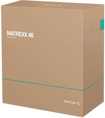 Корпус Deepcool MATREXX 40, черный, mATX, Без БП (DP-MATX-MATREXX40)