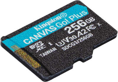 Флеш карта microSDXC 256GB Kingston SDCG3/256GBSP Canvas Go! Plus w/o adapter