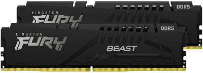 Набор памяти DDR5 DIMM 2*16384Mb DDR5600 Kingston FURY Beast Black EXPO (KF556C36BBEK2-32)