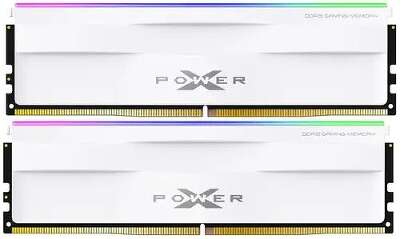 Набор памяти DDR5 DIMM 2x16Gb DDR5600 Silicon Power XPOWER Zenith RGB (SP032GXLWU560FDH)