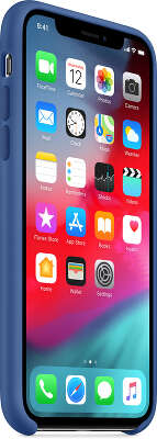Силиконовый чехол для iPhone XS Apple Silicone Case, Delft Blue [MVF12ZM/A]