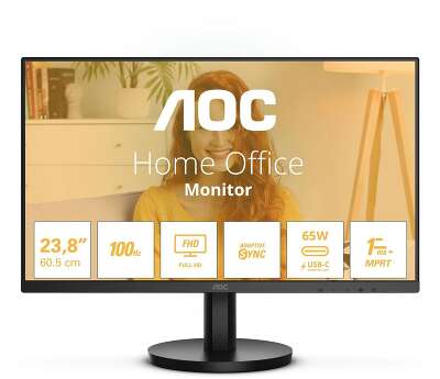 Монитор 24" AOC Home Office 24B3CA2 IPS FHD HDMI, DP, USB Type-C