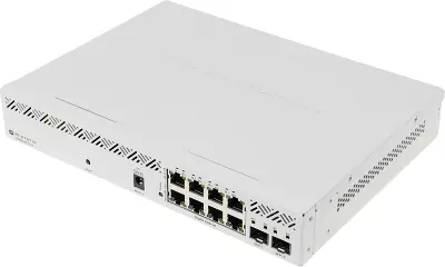 Коммутатор MikroTik Cloud Smart Switch CSS610-8P-2S+IN, управляемый