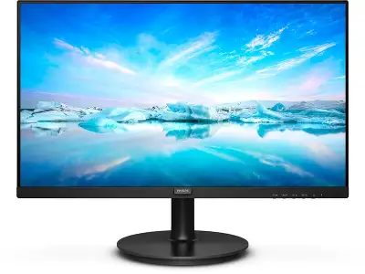 Монитор Philips 23.8" 241V8L(00/01) черный VA LED 16:9 HDMI матовая 250cd 178гр/178гр 1920x1080 75Hz FreeSync VGA FHD 3.03кг