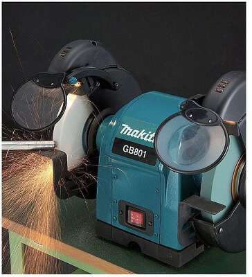 Электроточило Makita GB801 120Вт 2850об/мин d=205мм t=19мм