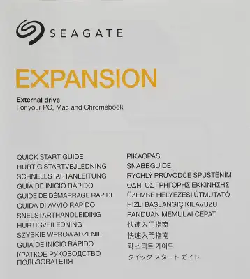 Жесткий диск Seagate USB 3.0 5Tb STKM5000400 Expansion Portable 2.5" черный