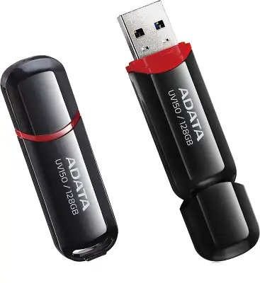 Флеш Диск A-Data 128GB AUV150 AUV150-128G-RBK USB3.0 черный