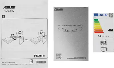 Монитор 32" ASUS ProArt PA328QV IPS WQHD HDMI, DP, USB-Hub