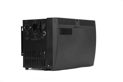 ИБП БАСТИОН TEPLOCOM-500+, 500VA, 300W, EURO, черный (без аккумуляторов)