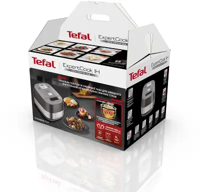 Мультиварка Tefal RK802B32 5л 1200Вт серый