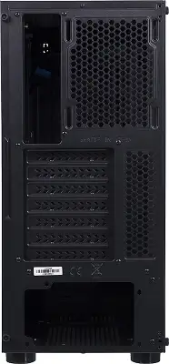 Корпус Accord 3407 черный без БП ATX 8x120mm 2xUSB2.0 1xUSB3.0 audio bott PSU