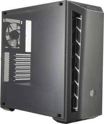 Корпус COOLERMASTER MB510L Window Grey, черный, ATX, Без БП (MCB-B510L-KANN-S02)