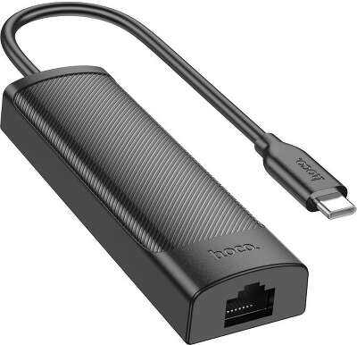 Разветвитель USB-C Hoco HB42 Type-C 3порт. черный HB42 TYPE-C