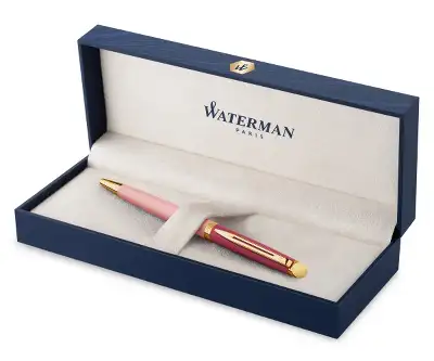 Ручка шариков. Waterman Hemisphere Colour Blocking (2179899) Pink GT M син. черн. подар.кор.