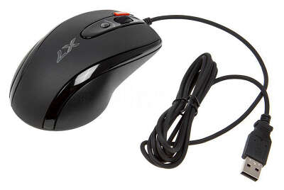 Мышь A4Tech X-718BK черный оптическая 3000dpi USB 6but (X-718BK USB)