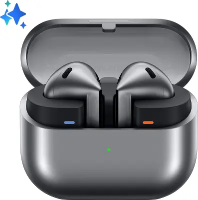 Беспроводные наушники Samsung Galaxy Buds 3, серебристые [SM-R530NZAACIS]