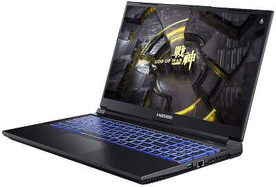 Ноутбук Hasee Z7 DA7NS 15.6" FHD IPS i7-12650H/16/512Gb SSD/RTX 3050 4G/Без OC черный