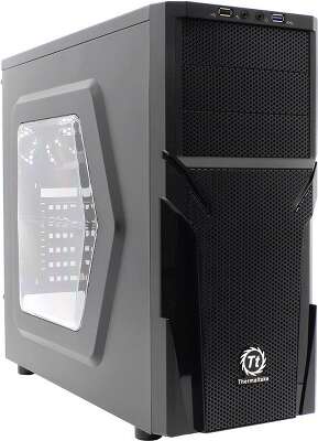 Корпус Thermaltake Versa H21, Window, черный, ATX, без БП (CA-1B2-00-M1WN-00)