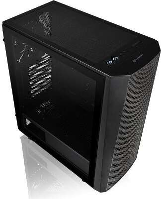 Корпус Thermaltake Versa J24 TG, черный, ATX, Без БП (CA-1L7-00M1WN-00)