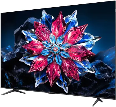 Телевизор 85" TCL 85C655PRO, 4K UHD, DVB-T /T2 /C, HDMIx3, USBx2, WiFi, Smart TV, черный