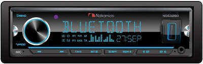 Автомагнитола Nakamichi NQ532BD 1DIN 4x50Вт v5.0 ПДУ RDS (NAK-NQ532BD)