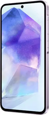 Смартфон Samsung Galaxy A55 5G, Exynos 1480, 8Gb RAM, 256Gb, фиолетовый (SM-A556ELVCSKZ)