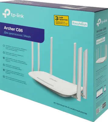 Wi-Fi роутер TP-Link Archer C86, 802.11a/b/g/n/ac