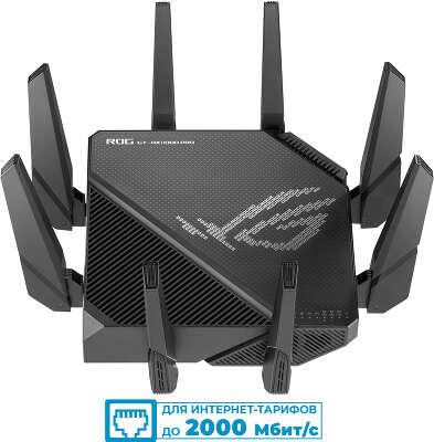 Wi-Fi роутер ASUS ROG Rapture GT-AX11000 PRO, 802.11a/b/g/n/ac/ax, 2.4 / 5 ГГц