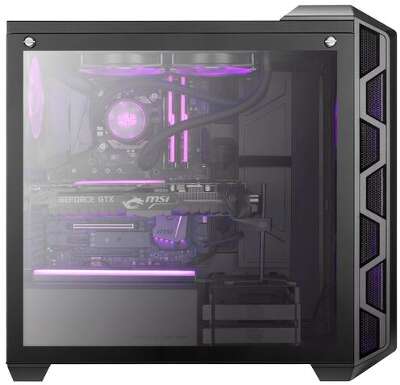 Корпус COOLERMASTER MasterCase H500, черный, ATX, Без БП (MCM-H500-IGNN-S00)