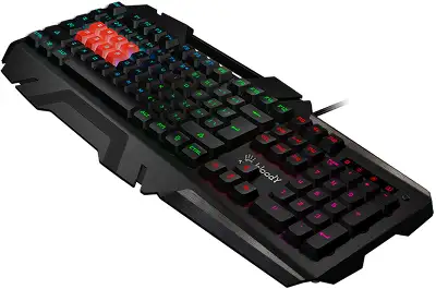 Клавиатура A4Tech Bloody B3590R механическая черный/серый USB for gamer LED