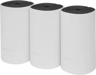 Mesh система TP-LINK Deco E4, 802.11a/b/g/n/ac, 2.4/5ГГц, до 1167 Мбит/с, 3шт