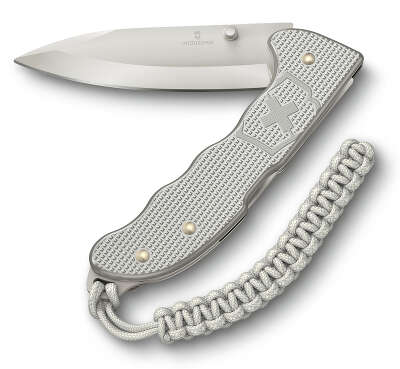 Нож перочинный Victorinox Evoke Alox (0.9415.D26) 136мм 5функц. серебристый подар.коробка