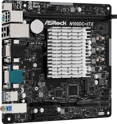 Материнская плата mini-ITX SoC ASRock N100DC-ITX