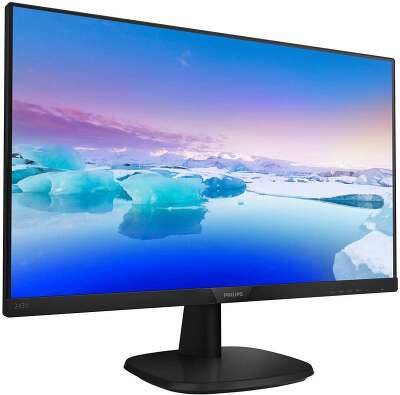 Монитор Philips 23.8" 243V7QDAB (00/01) черный IPS LED 16:9 DVI HDMI M/M матовая 250cd 1920x1080 75Hz VGA FHD 3.5кг