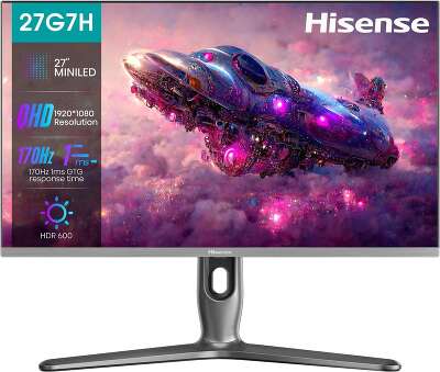 Монитор 27" Hisense 27G7H IPS WQHD HDMI, DP