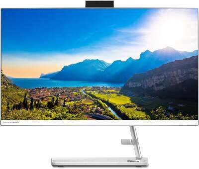 Моноблок Lenovo IdeaCentre AIO 3 24ALC6 23.8" FHD i3-1215U 1.2 ГГц/8/512 SSD/WF/BT/Cam/Kb+Mouse/без ОС,белый