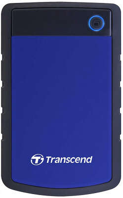 Жесткий диск Transcend USB 3.0 4Tb TS4TSJ25H3B StoreJet 25H3 (5400rpm) 2.5" синий