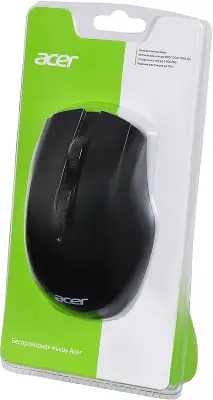 Мышь Acer OMR030 черный оптическая 1600dpi беспров. USB 4but (ZL.MCEEE.007)