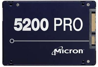 Твердотельный накопитель SSD 2.5" SATA III 960GB Micron 5200PRO [MTFDDAK960TDD-1AT1ZABYY]