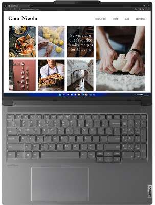 Ноутбук Lenovo ThinkBook 16p G4 16" WQXGA IPS i7-13700H/16/512Gb SSD/RTX 4060 8G/Без OC темно-серый