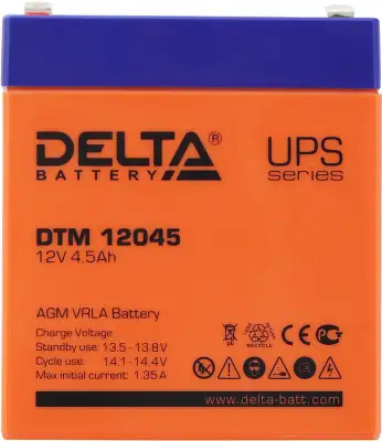 Батарея для ИБП Delta DTM 12045 12В 4.5Ач