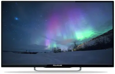 Телевизор 32" Polarline 32PL54TC-SM, HD, HDMIx3, USBx2, WiFi, Smart TV, черный