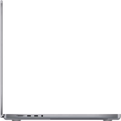 Ноутбук Apple MacBook Pro A2485 M1 Pro 10 core 16Gb SSD512Gb/16 core GPU 16.2" Liquid Retina XDR (3456x2234) macOS grey space WiFi BT Cam (MK183RU/A)