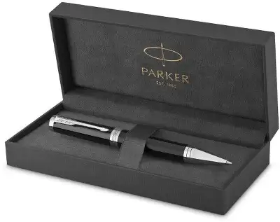 Ручка шариков. Parker Ingenuity Core K570 (2181997) Black CT M черн. черн. подар.кор.