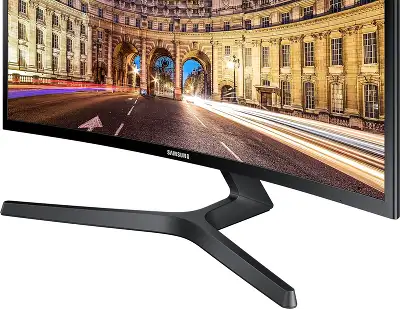 Монитор Samsung 23.5" C24F396FHI черный VA LED 16:9 HDMI матовая 250cd 178гр/178гр 1920x1080 60Hz VGA FHD 3.3кг