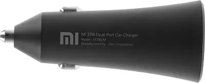 Автомобильное зар./устр. Xiaomi Mi 37W Dual-Port Car Charger 3A+2A 2xUSB универсальное черный (GDS4147GL)