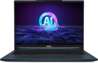 Ноутбук MSI Stealth 16 AI Studio A1VHG-061RU 16" UHD IPS Ultra 9 185H/32/2Tb SSD/RTX 4080 12G/W11 темно-синий