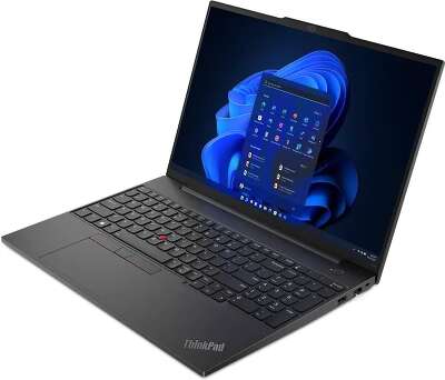 Ноутбук Lenovo ThinkPad E16 G1 16" WUXGA IPS i7-13700H/32/512Gb SSD/Без OC черный